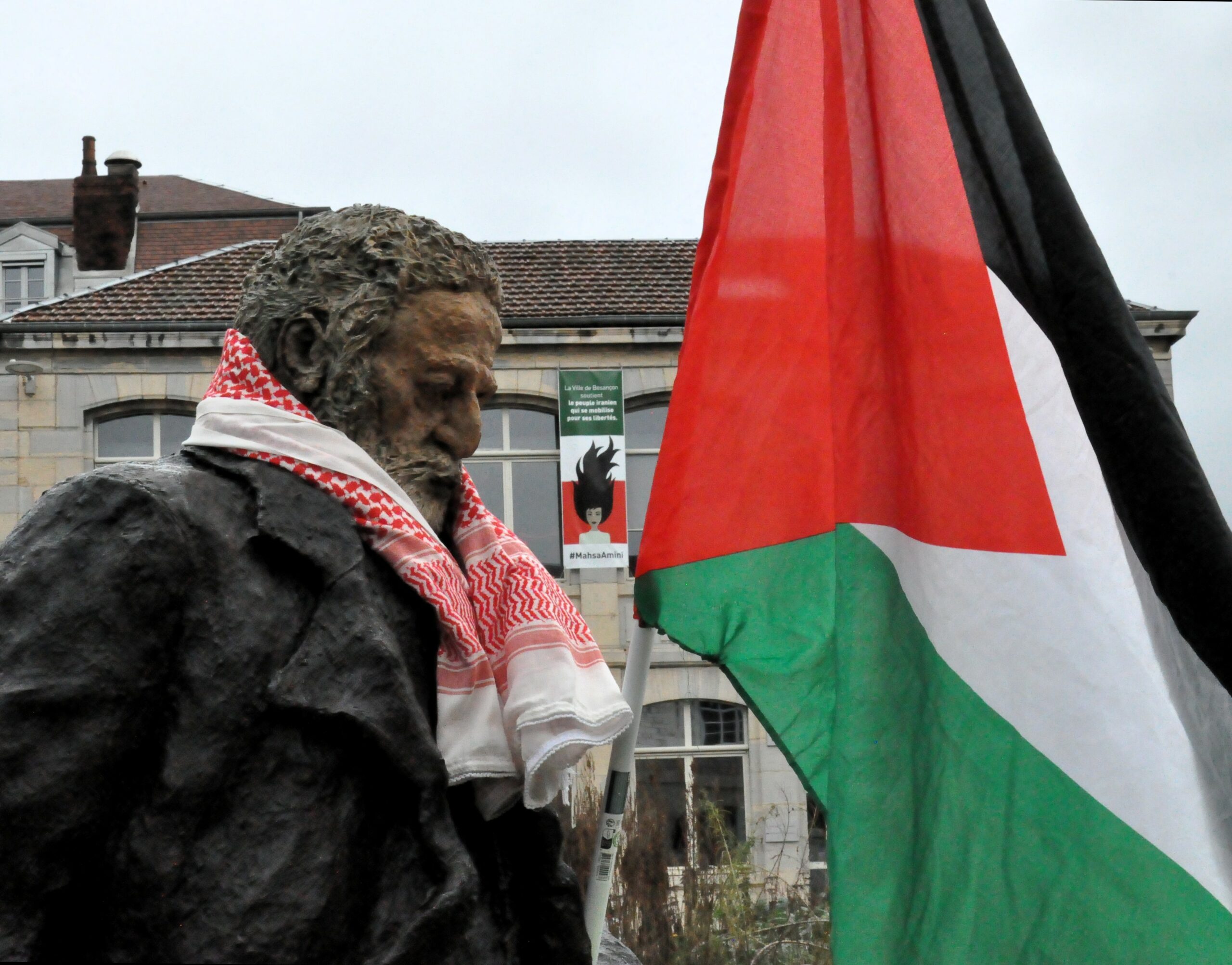 1 Manif Palestine Besançon 06 01 2024 Toufik De Planoise