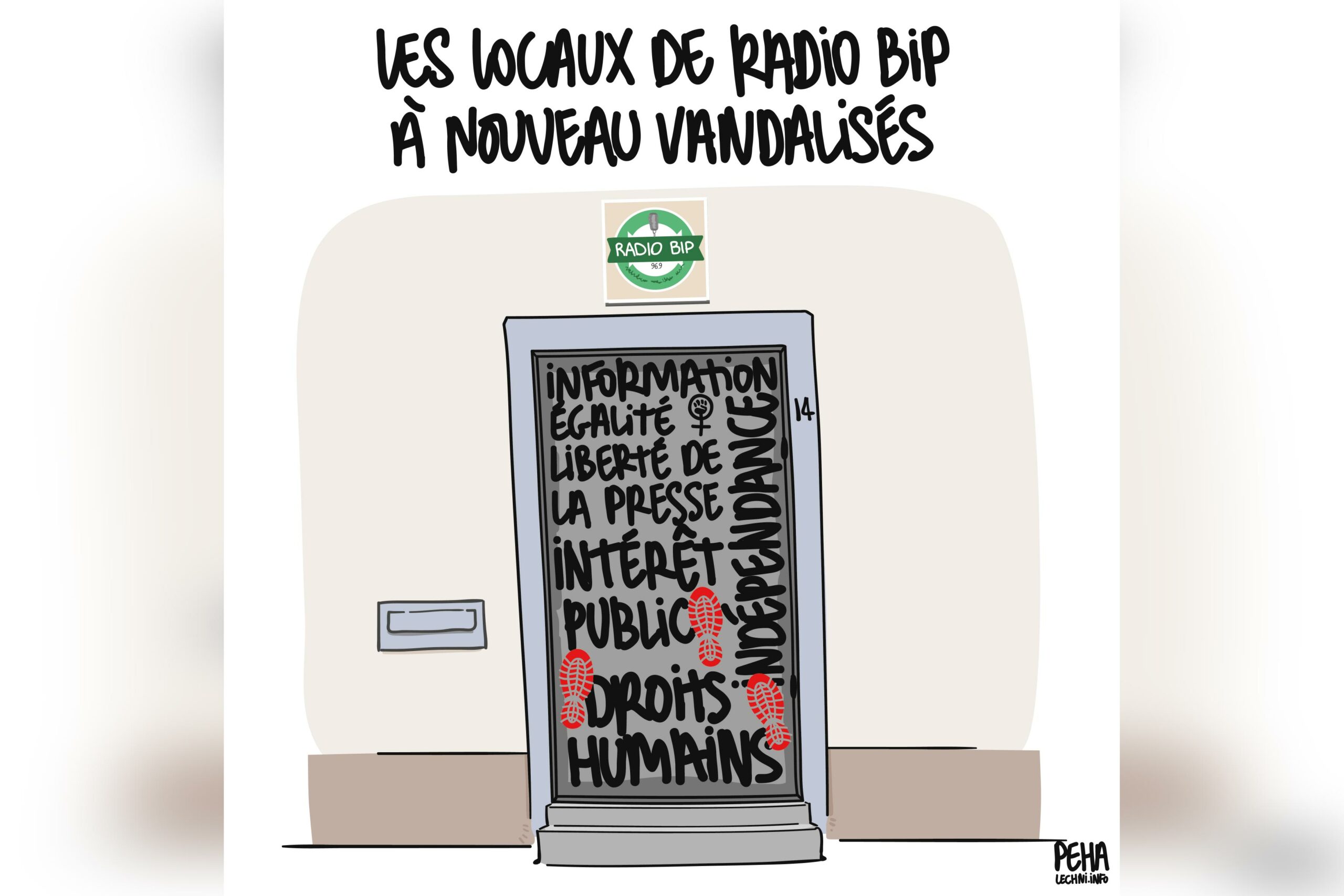 23 10 2024 Radio Bip Vandalisée