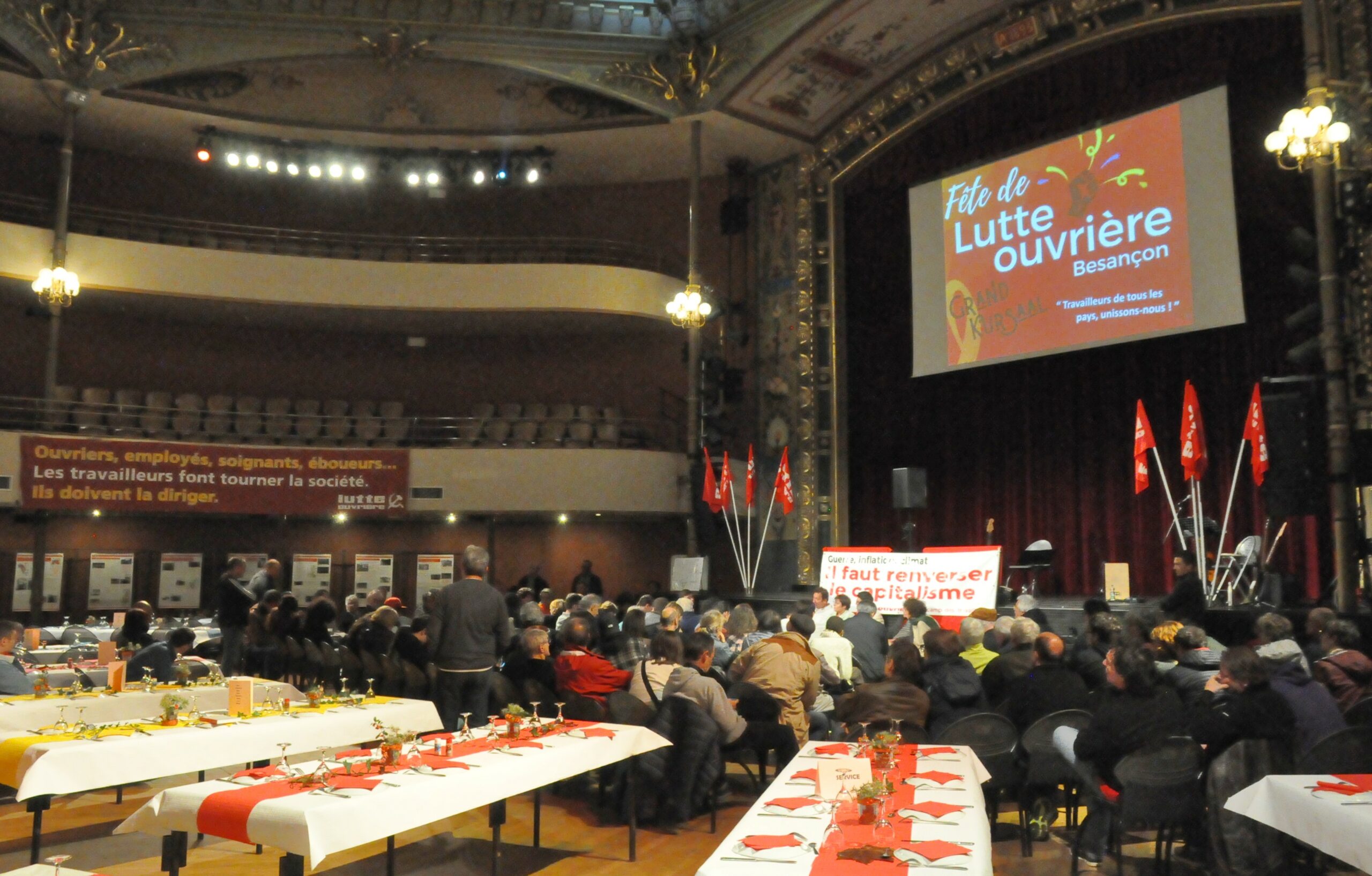 Fête Lutte Ouvrière Besançon