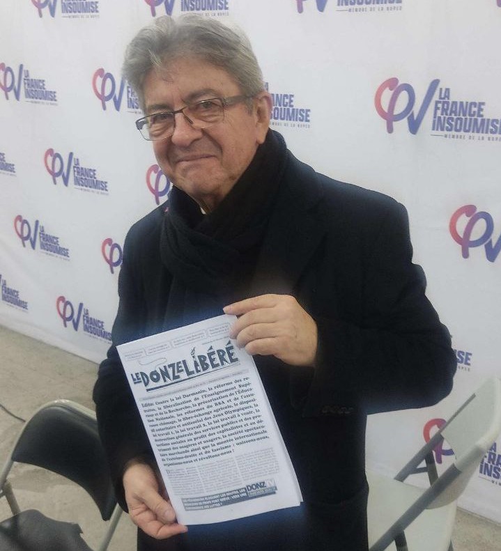 Mélenchon Donze Libéré