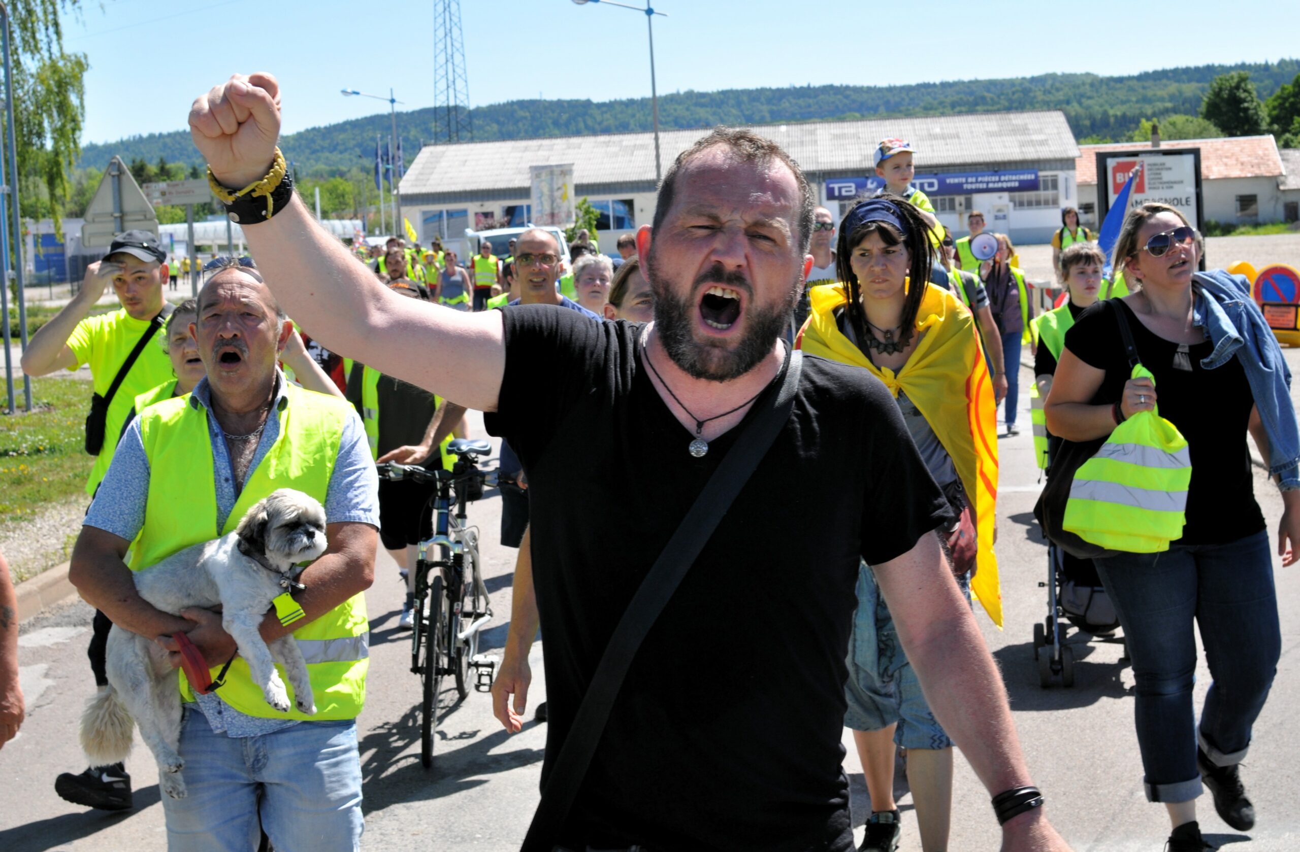 Frédéric Vuillaume Gilets Jaunes01 06 2019 Champagnole 1