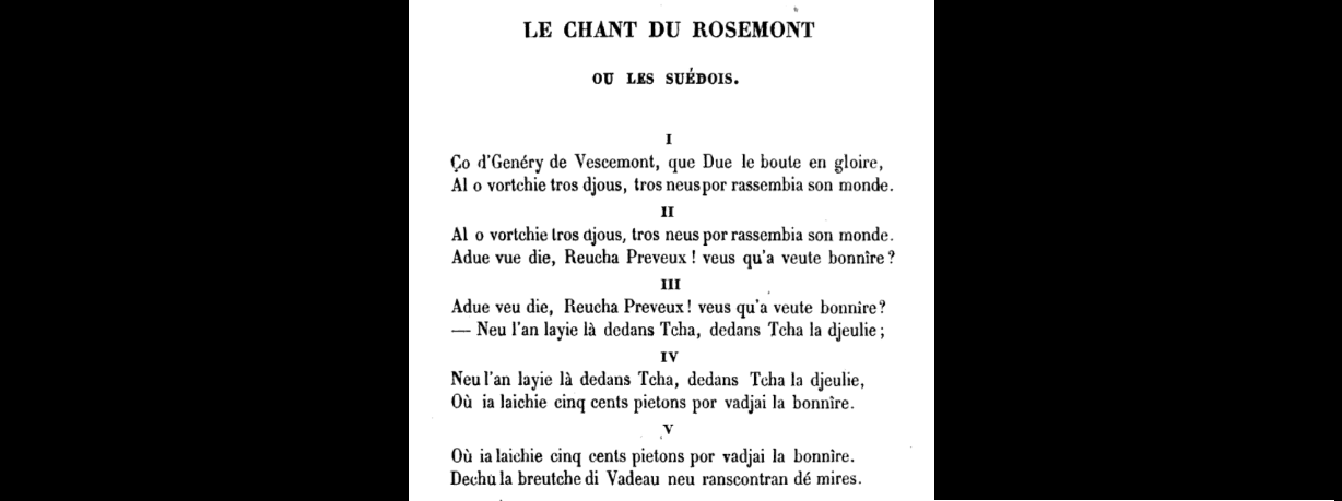 Le Chant Du Rosemont (copie)