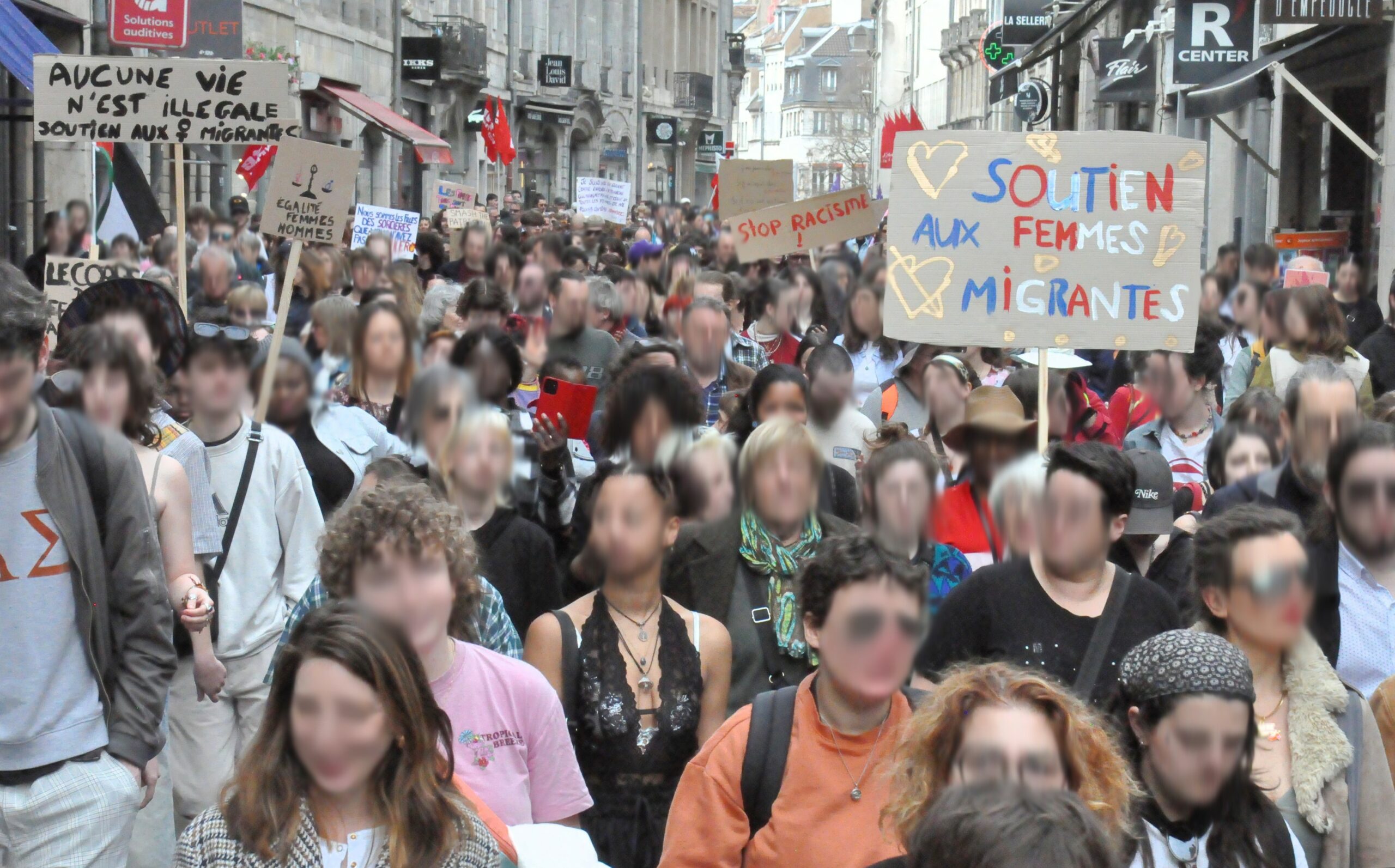 À Besançon, la journée du 8 mars fait le plein